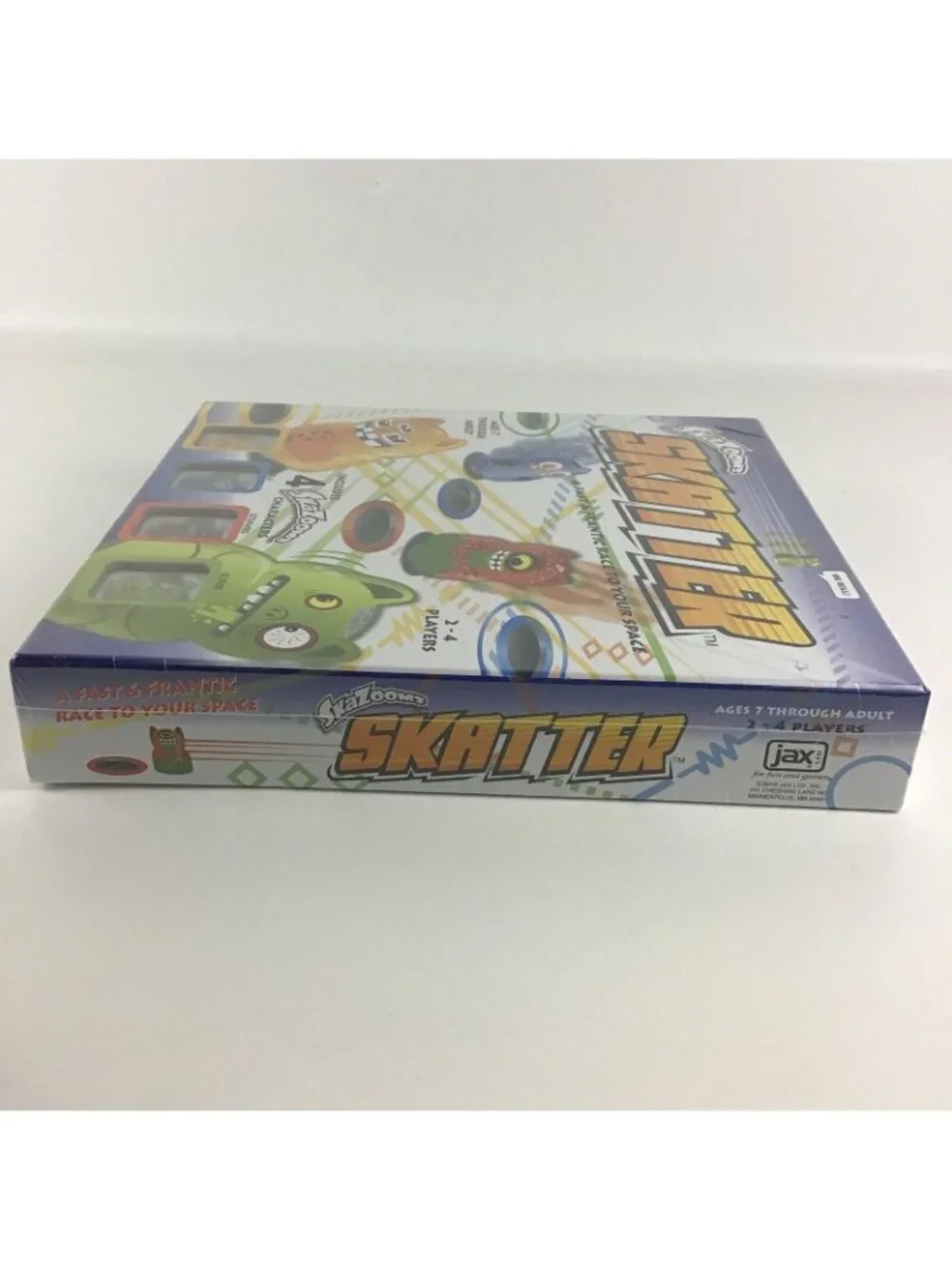 SkaZooms Skatter Fast Frantic Race To Your Space Family Fun Board Game New